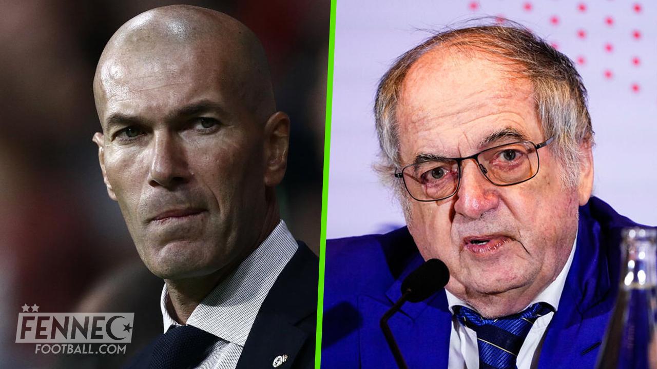 Après l'avoir salement rabaissé, Noël Le Graët fait les yeux doux à Zidane !