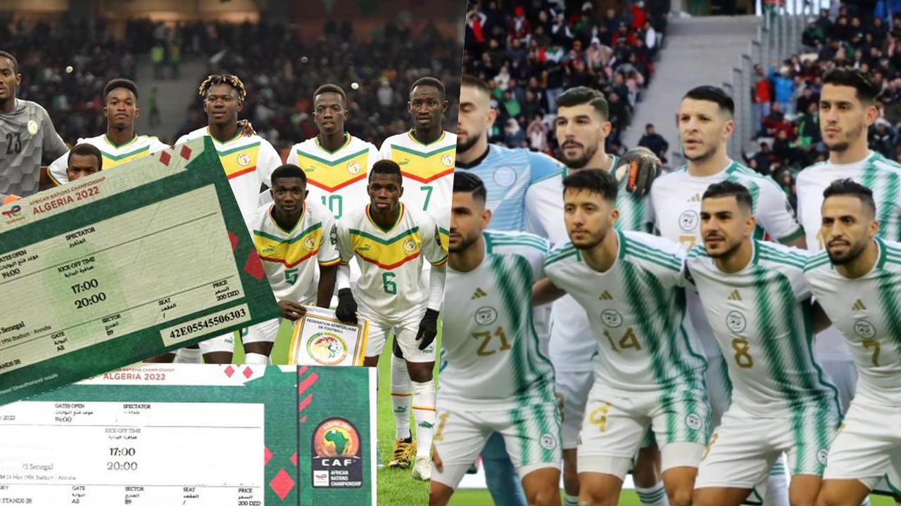 Tickets finale Algérie Sénégal : un énorme scandale ébranle la FAF