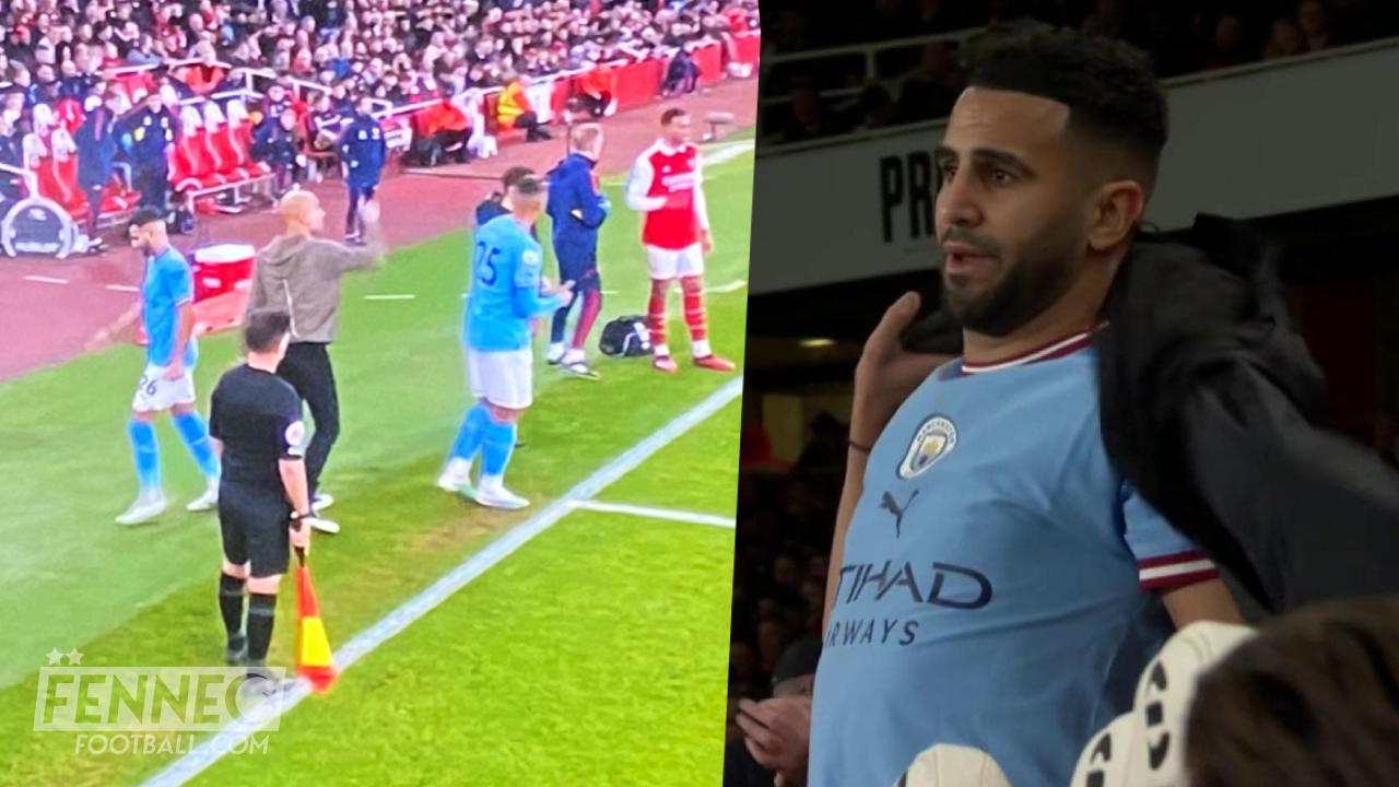 Manchester City : Mahrez fou de rage contre Pep Guardiola !