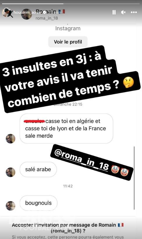 Aouar insulte