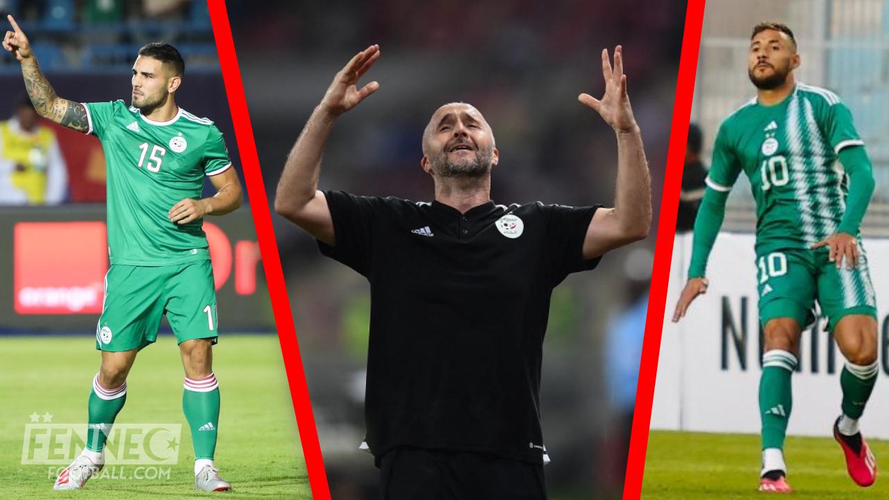 Un vif désaccord oppose Belaïli à Delort en équipe d'Algérie : Djamel Belmadi pète un câble !
