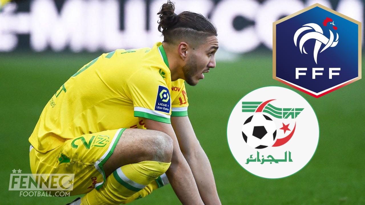 Date FIFA de ce mois de mars : convoqué par la France et l’Algérie, Jaouen Hadjam a fait son choix !