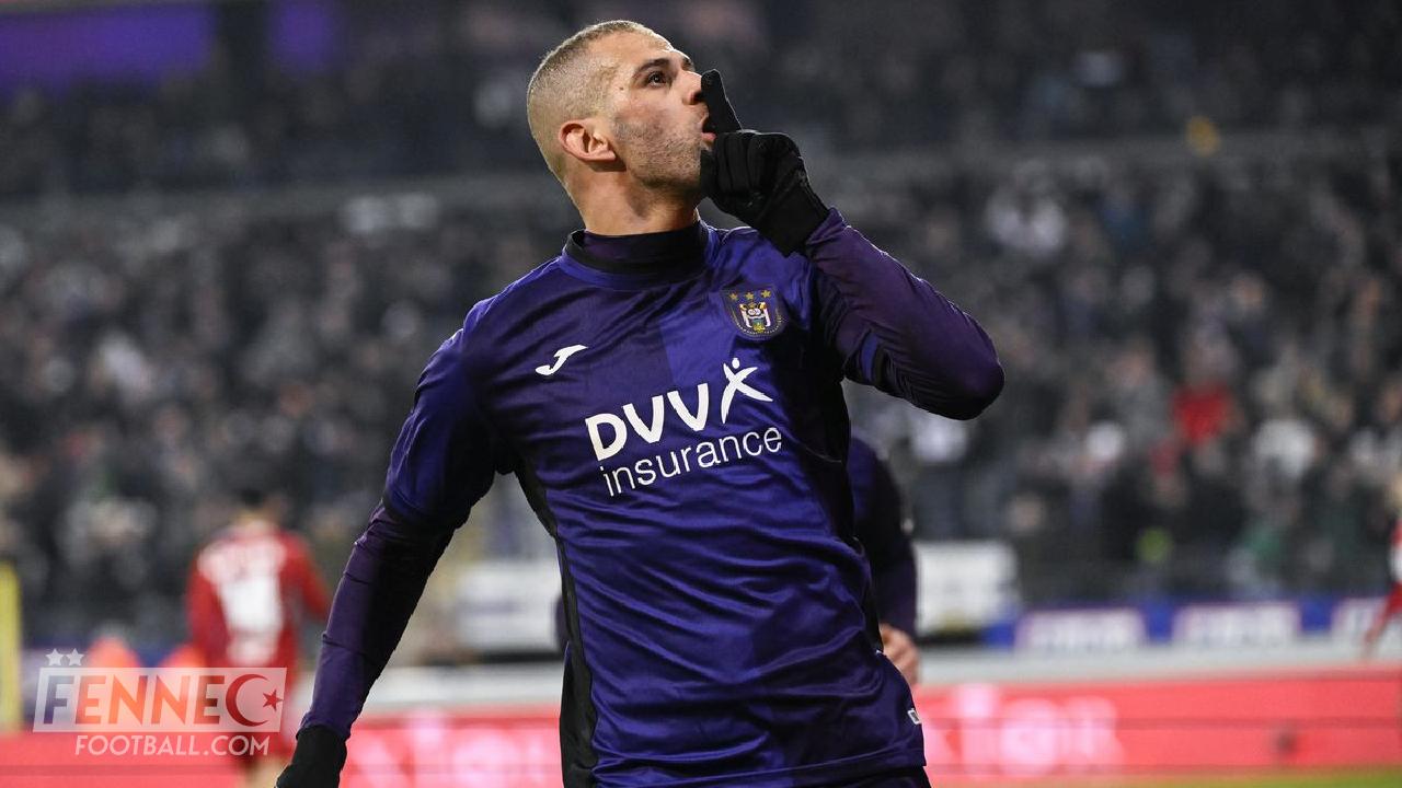 Buteur une fois de plus, Islam Slimani qualifie Anderlecht pour les quarts de finale ! (Vidéo)