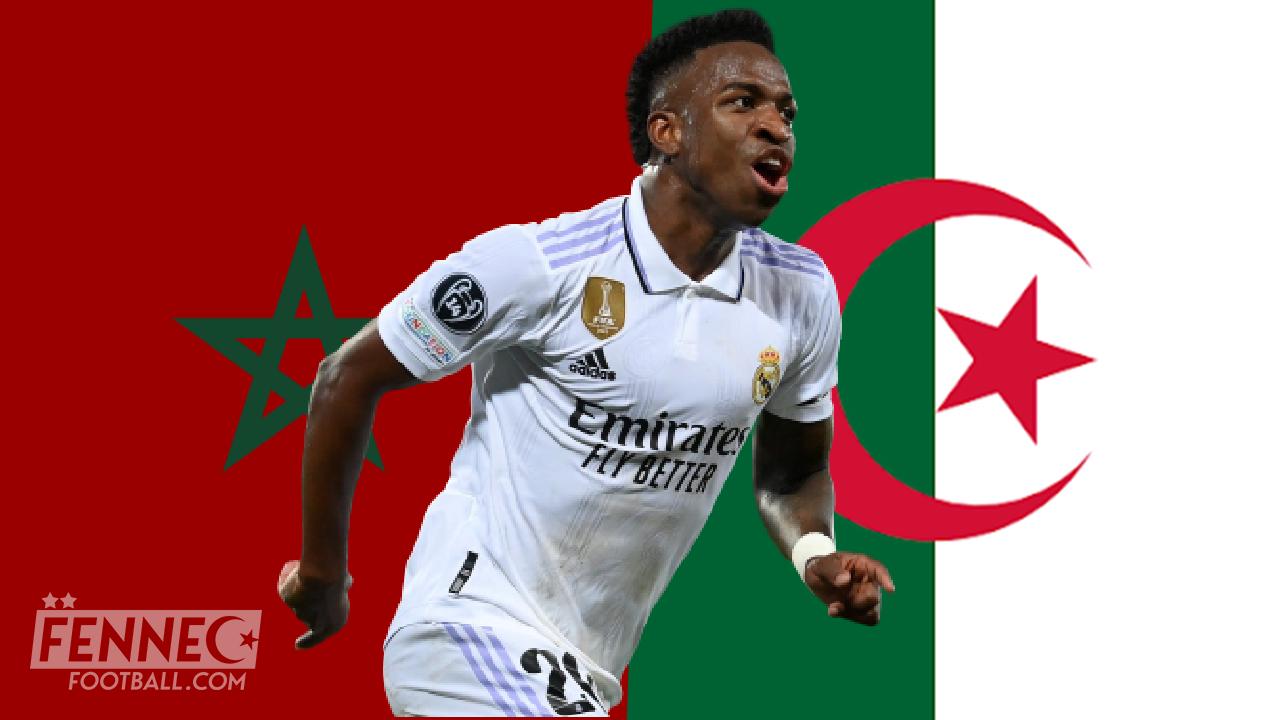 Vinicius Junior provoque le Maroc avec.... l'Algérie !