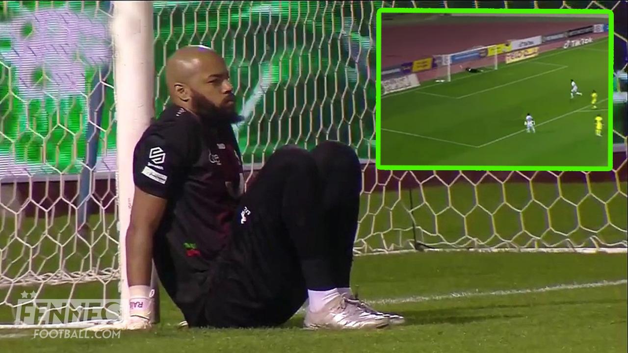 Saison catastrophique : Raïs Mbolhi encaisse un but lunaire ! (Vidéo)