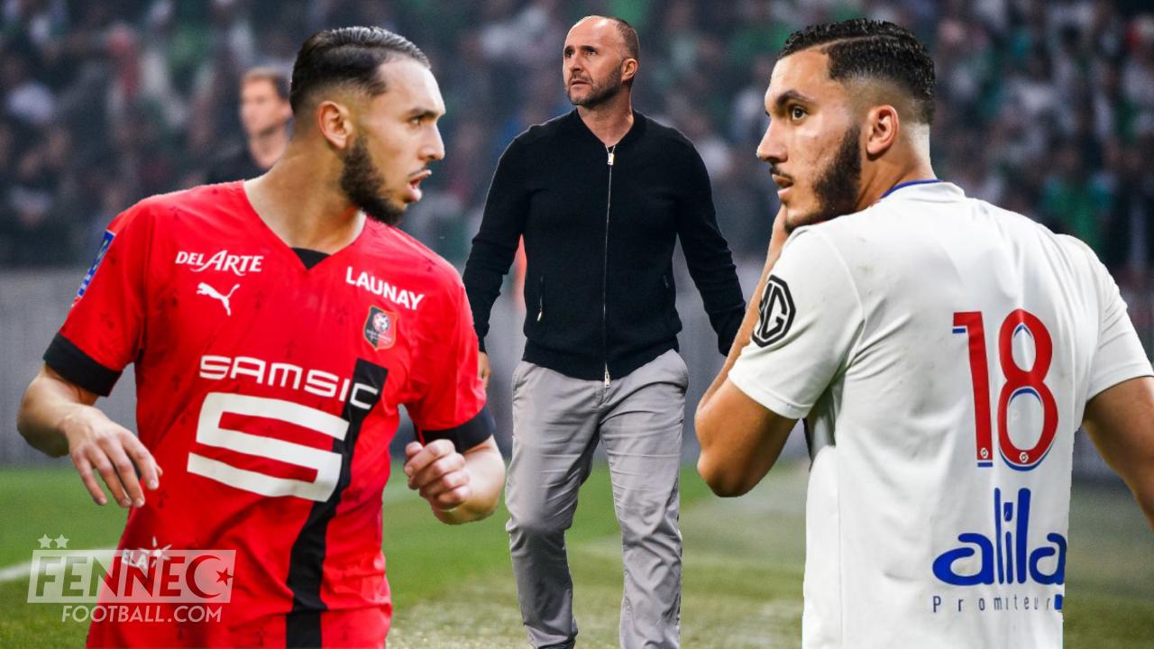 Algérie, France : Amine Gouiri et Rayan Cherki vexés par Djamel Belmadi !