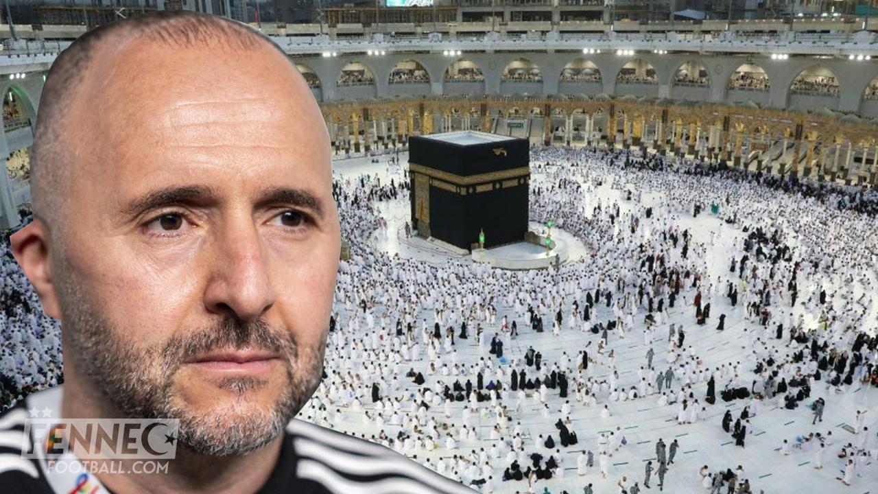 Des images de Djamel Belmadi à la Mecque enflamment la toile