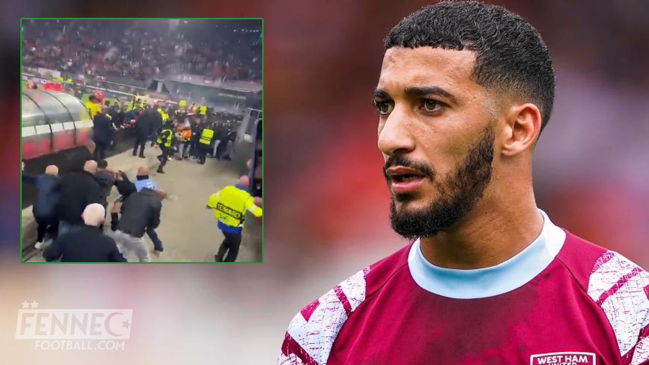 Said Benrahma frappe des supporters aux Pays-Bas ! (Vidéo)