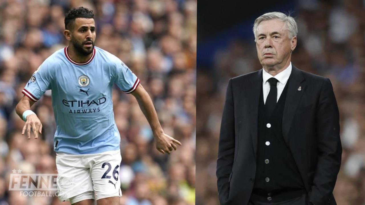 Man City-Real Madrid : Carlo Ancelotti avoue qu'il se méfie de Mahrez