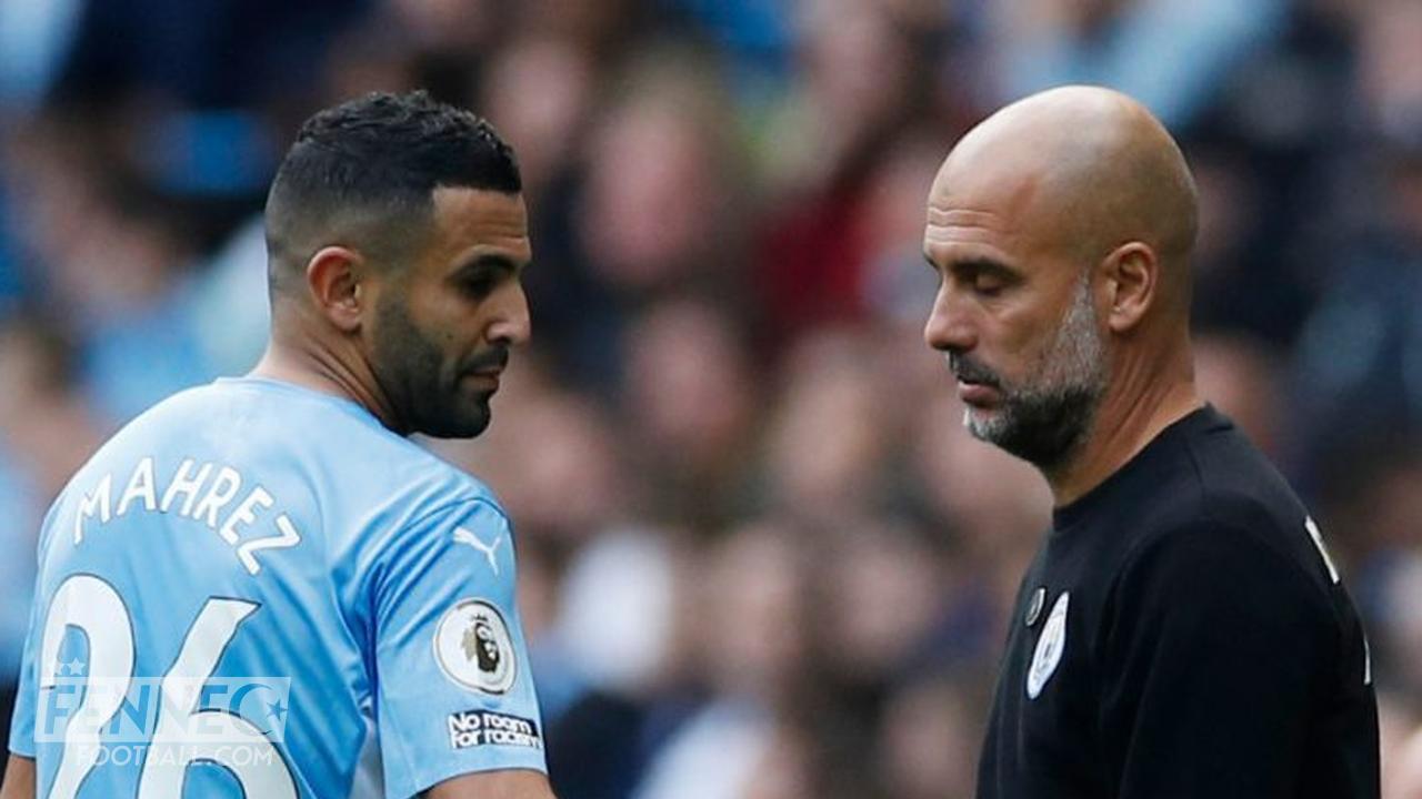 Angleterre : un supporter met mal à l'aise Pep Guardiola à cause de Riyad Mahrez (Vidéo)