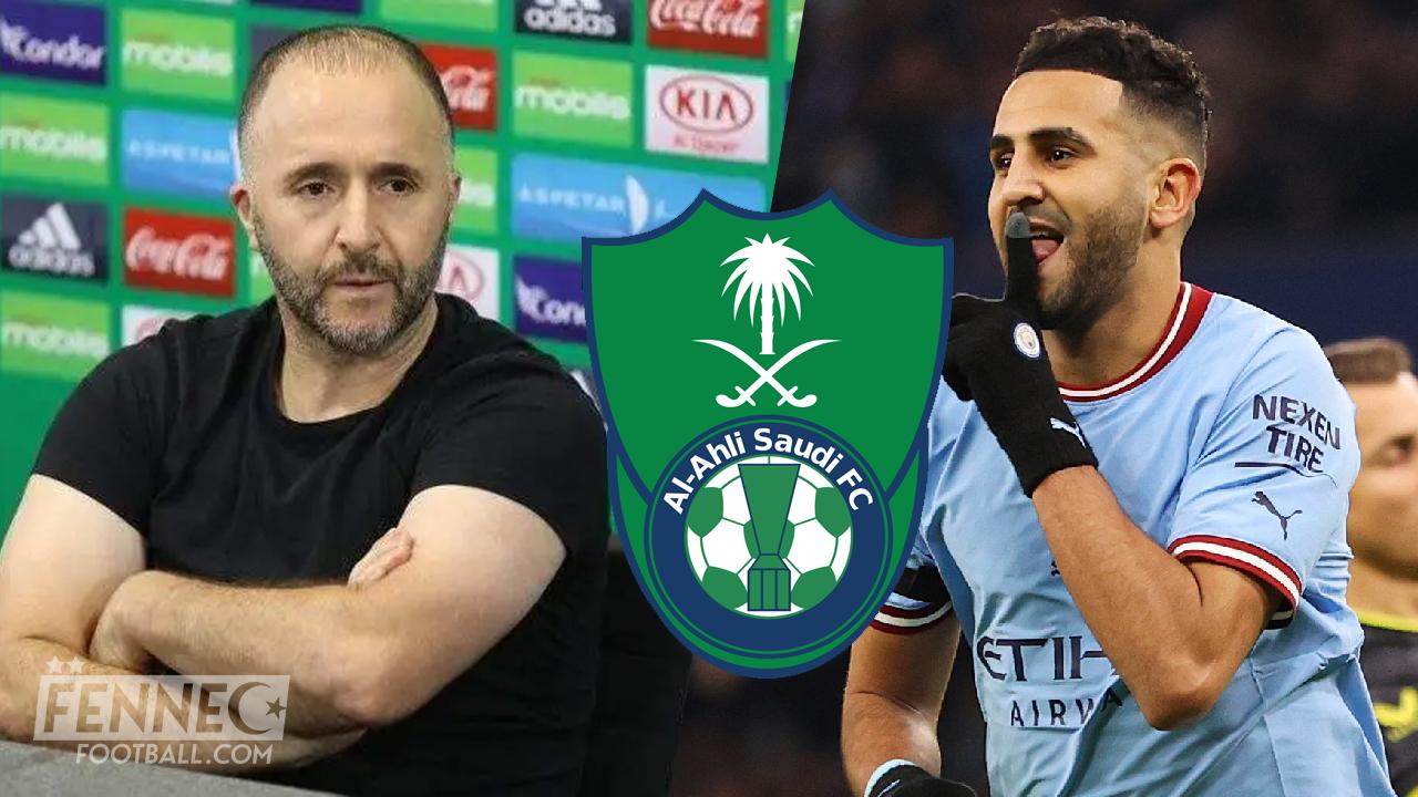 Un indice sur le transfert de Riyad Mahrez à Al Ahli ? Belmadi balance tout !