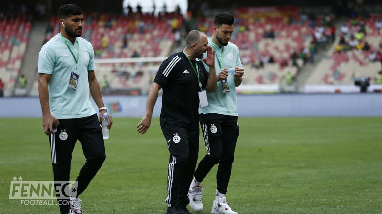 CAN, Algérie Mauritanie : suspendu, Belmadi désigne le remplaçant de Bensebaini