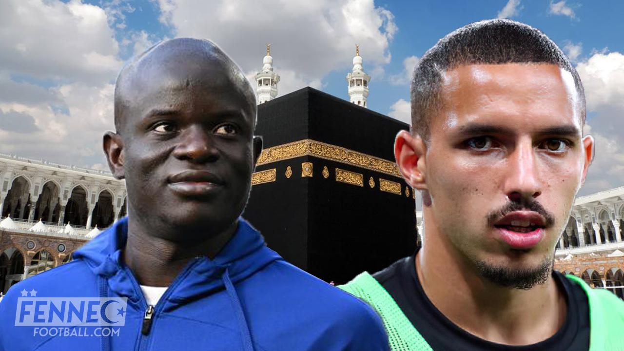 Mecque : la vidéo de Ngolo Kanté et Ismaël Bennacer accomplissant les rituels du Hajj ensemble enflamme la toile