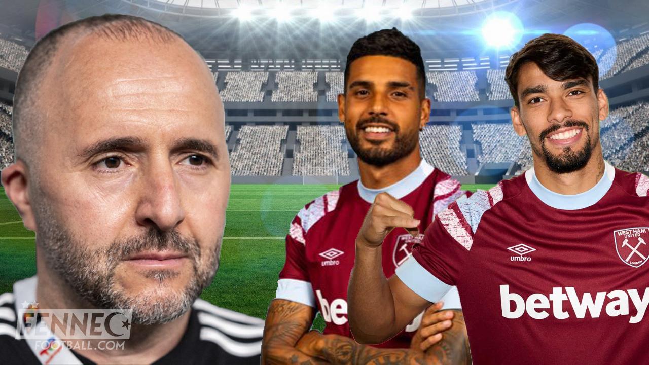 Lucas Paqueta et Emerson dans la prochaine liste de Belmadi ? le duo de West Ham enflamme la toile (Vidéo)