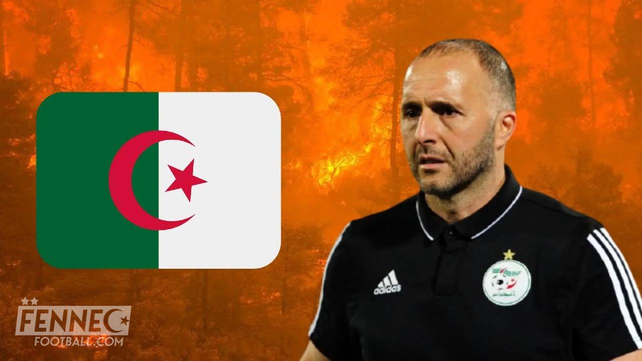 Incendies en Algérie : le geste hautement fort de Djamel Belmadi envers les zones touchées !