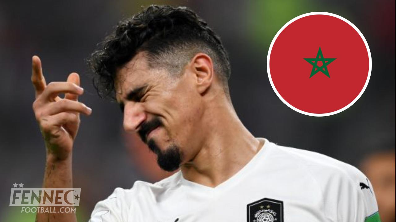 Bounedjah pousse vers le chômage un joueur de l'équipe du Maroc