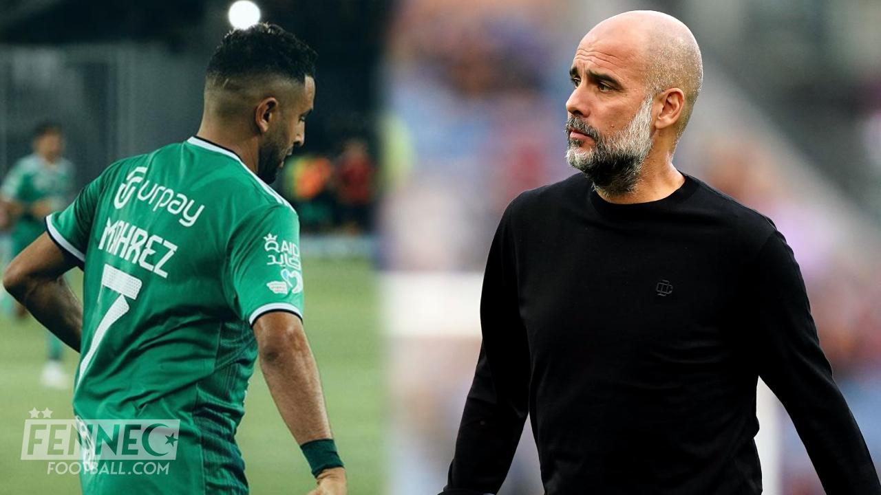 Départ de Riyad Mahrez en Arabie Saoudite : Pep Guardiola en remet une couche !