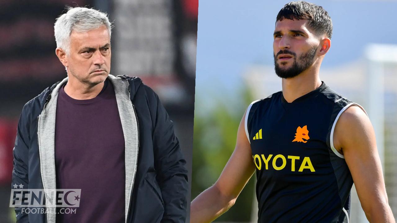 AS Rome : Après avoir été critiqué, José Mourinho défend Aouar !
