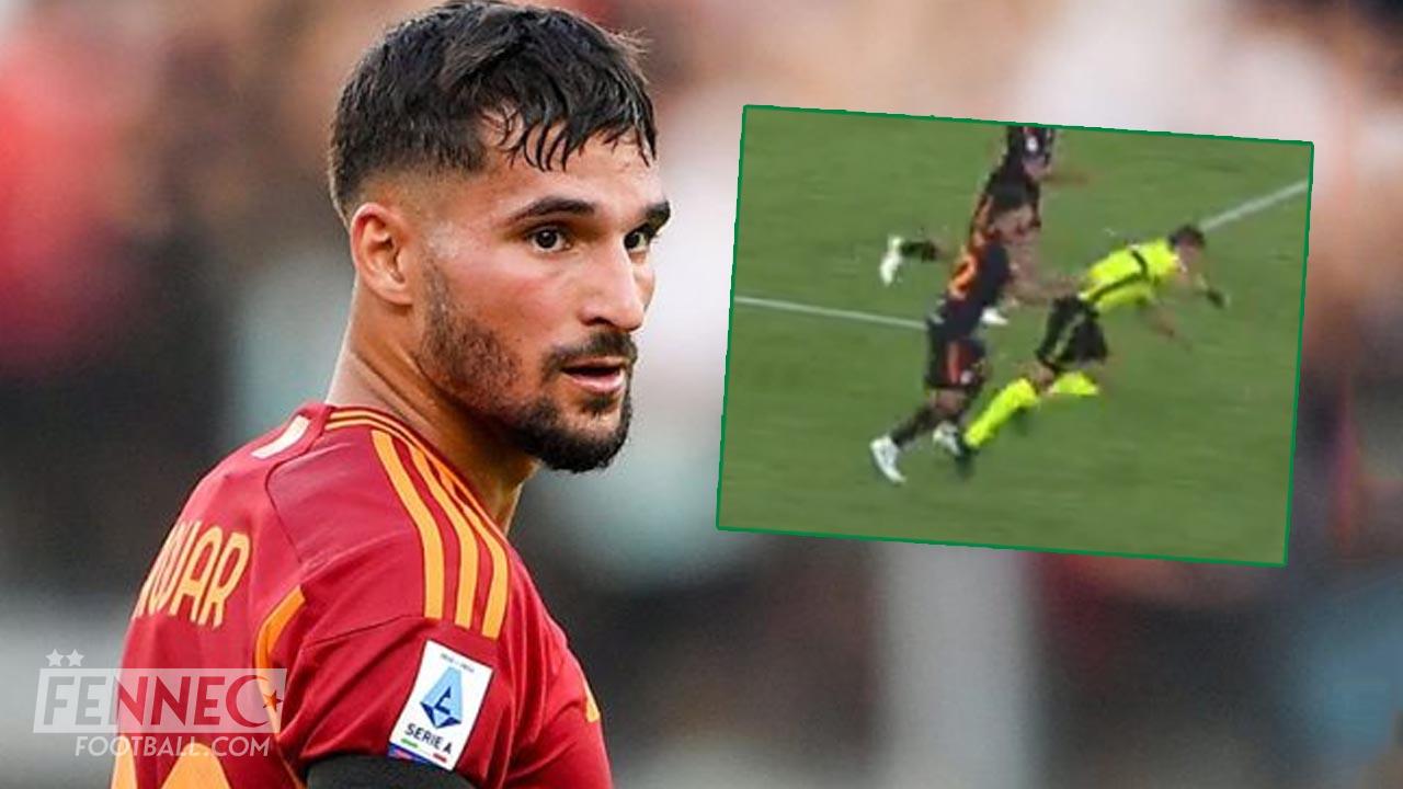 Houssem Aouar s'en prend à l'arbitre ! La suite est lunaire (Vidéo)