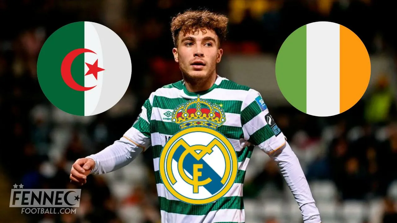 La pépite algéro irlandaise Naj Razi convoitée par le Real Madrid