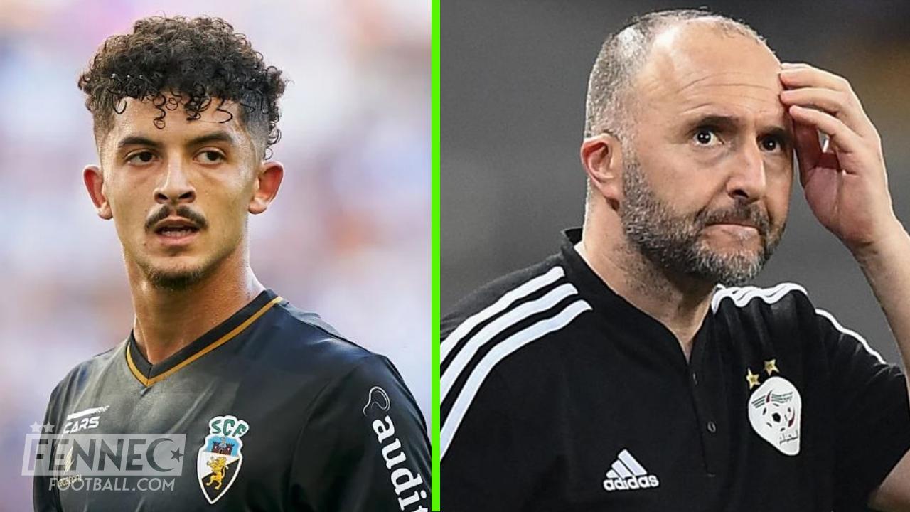 Conf. de presse - Djamel Belmadi bombarde d'éloge le néo-fennec Bachir Belloumi