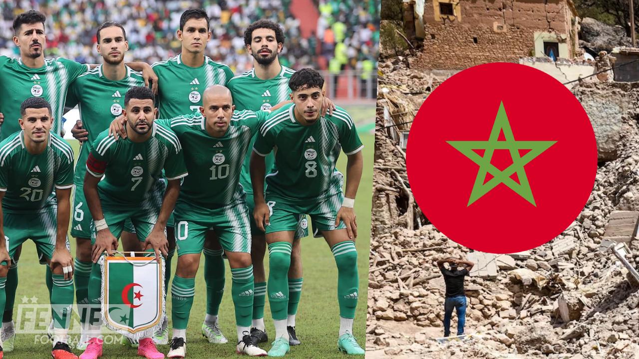 Le magnifique geste de l'équipe d'Algérie envers le Maroc émeut la toile !