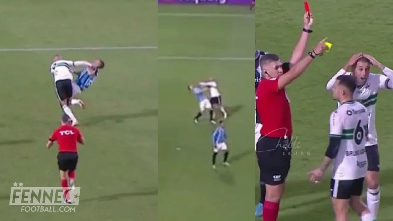 Brésil : Pour deux gestes absurdes, Slimani prend un carton rouge humiliant ! (Vidéo)