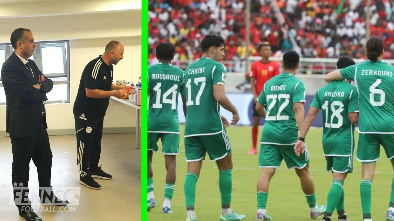 Ce qu'a dit Belmadi aux joueurs après Algérie Angola fuite