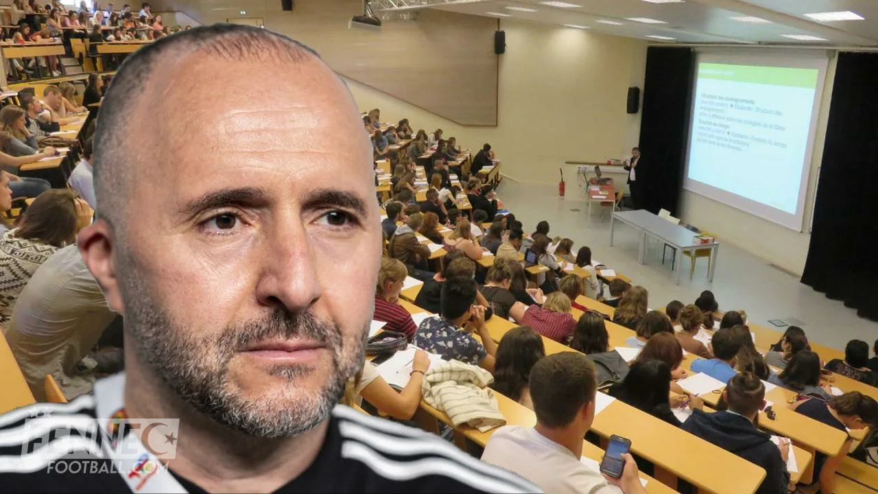 Le "Professeur" Djamel Belmadi tient une conférence à l'Université d'Alger 3 à cette date