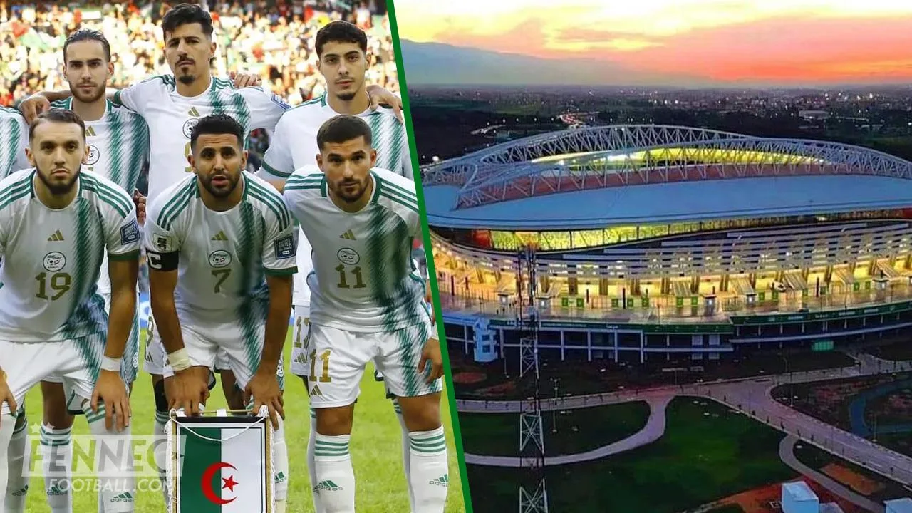 Le nouveau Stade porte-bonheur de l'équipe d'Algérie désigné