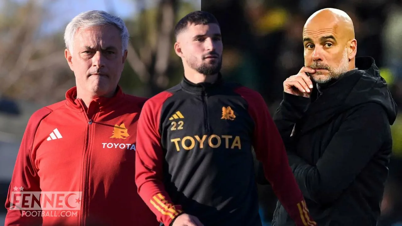 " Il y a des joueurs qui ont manqué leur opportunité, pas lui ", Mourinho défend Aouar et taquine Guardiola