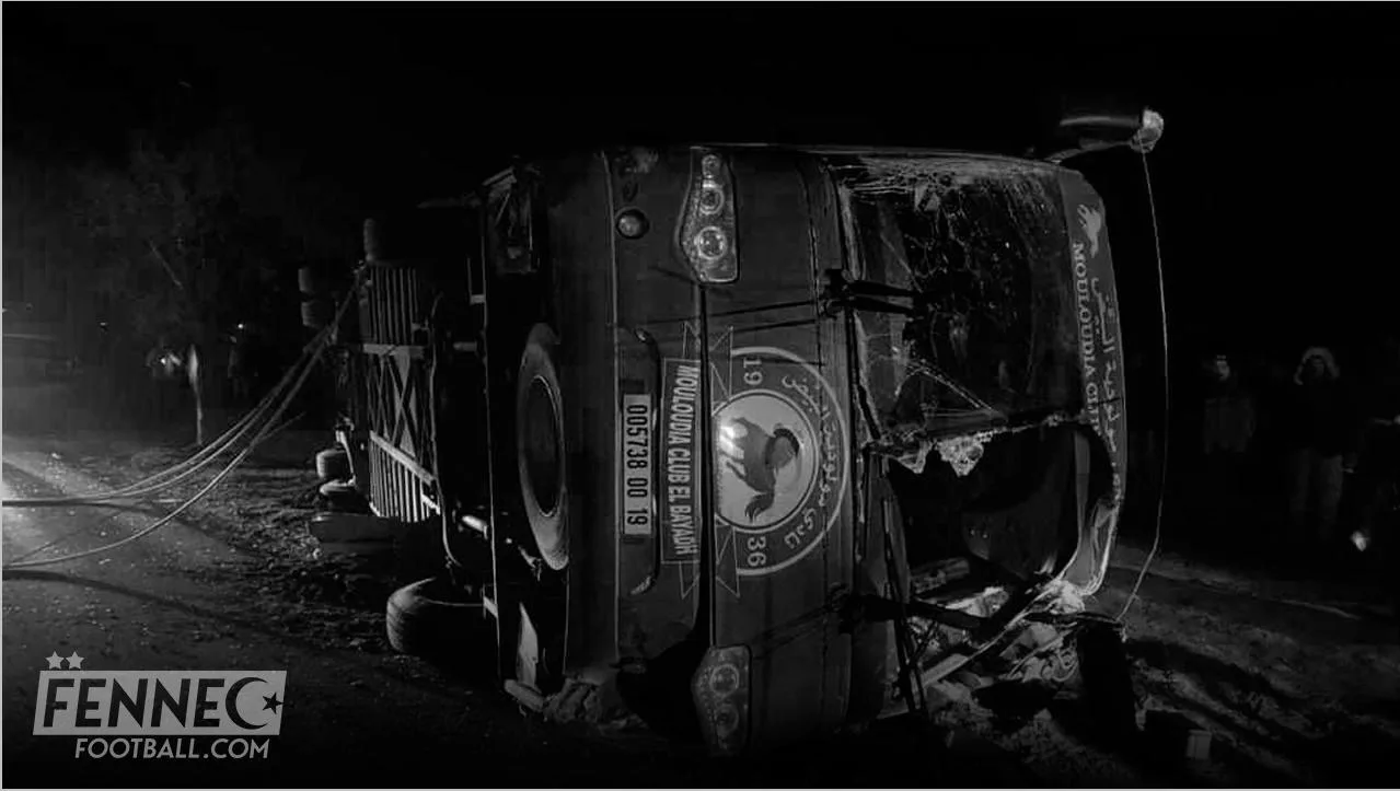Un désastre frappe le football algérien / MC El Bayadh : un accident de la route fait des morts !