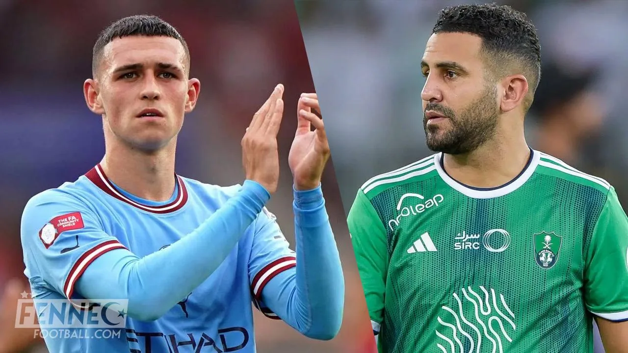 Phil Foden met un vent à Riyad Mahrez