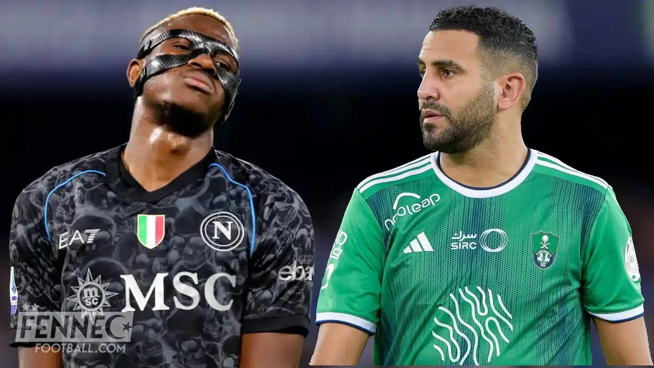 Un transfert inattendu : Mahrez et Osimhen bientôt dans le même club ?