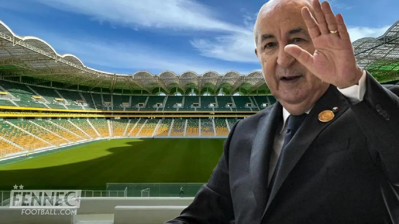 Nouveau stade de Tizi Ouzou : sortie improbable de Tebboune