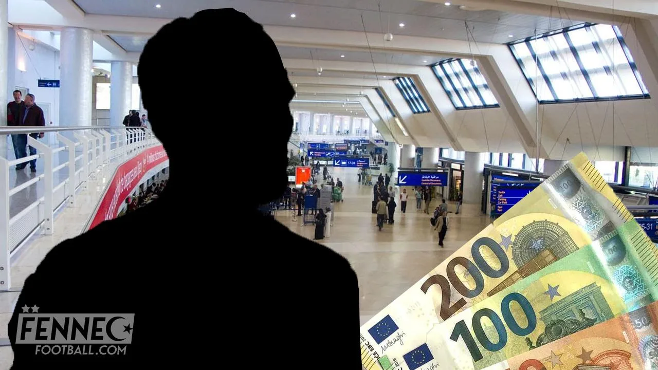 Un joueur de l'équipe d'Algérie arrêté à l'aéroport avec 14.000 euros !
