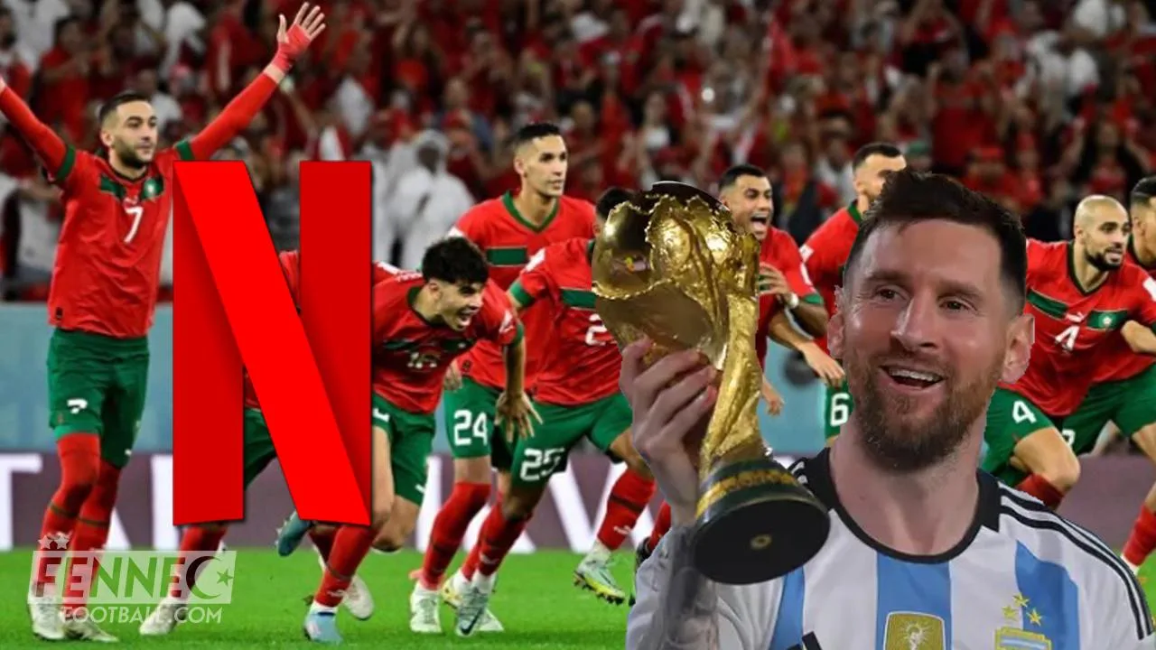 Netflix fait un clin d'œil à Léo Messi et à l'équipe du Maroc