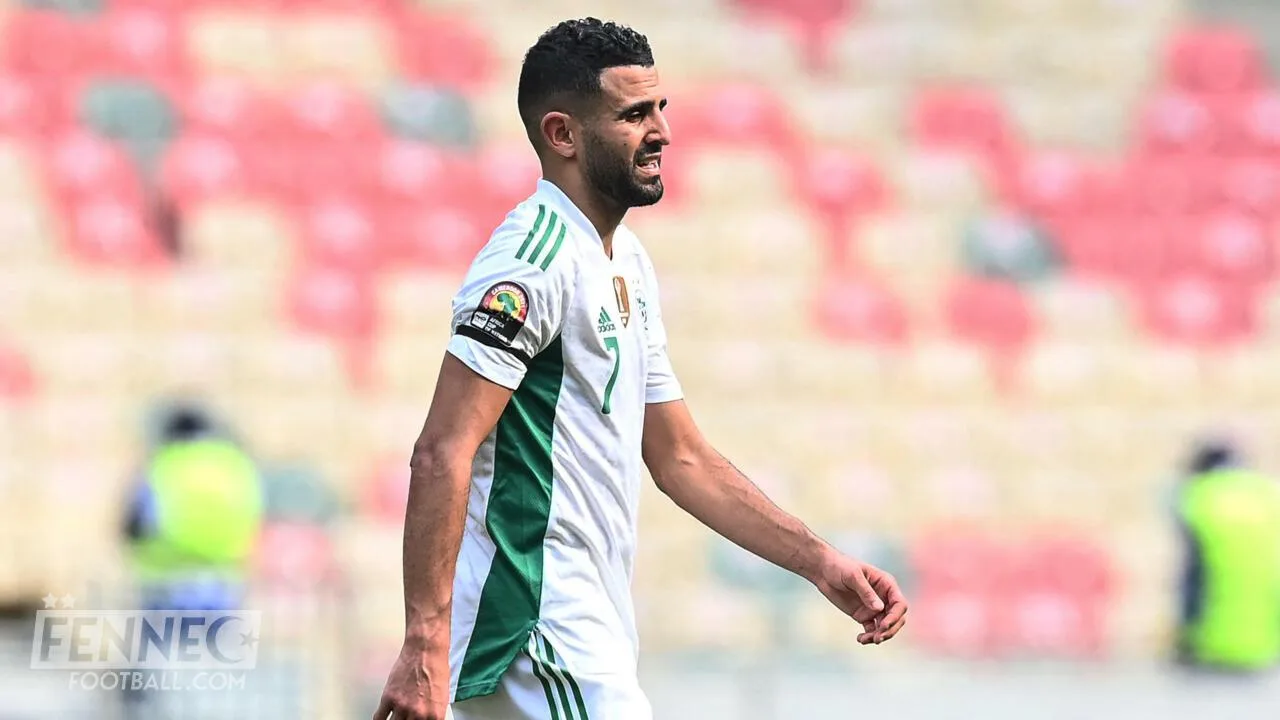Riyad Mahrez choqué par sa trouvaille lors du match Burkina Faso Mauritanie
