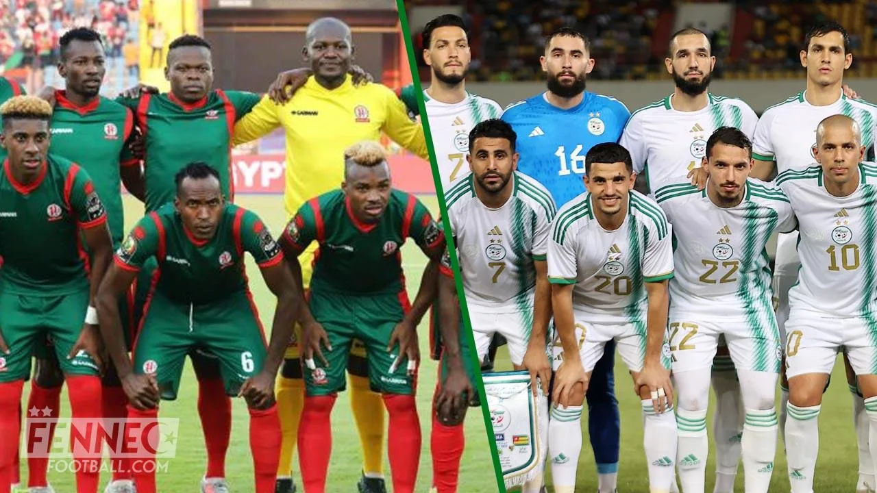 Algérie Burundi : voici le 11 de départ des Fennecs !