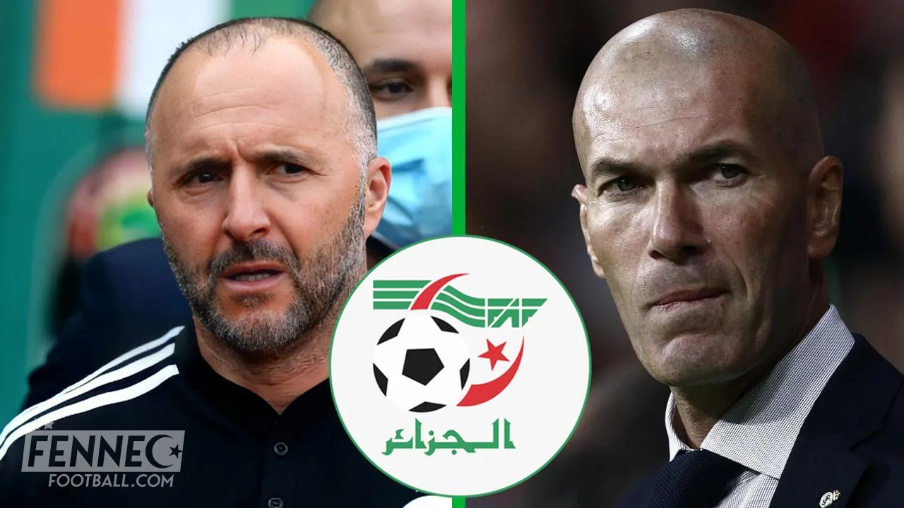 Zinédine Zidane pour remplacer Belmadi ? Énorme surprise pour l'équipe d'Algérie !