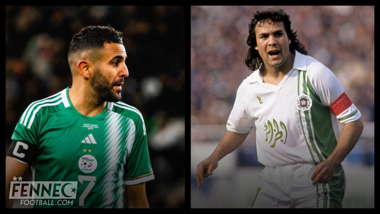 Un joueur de l'équipe d'Algérie fait aussi bien que Mahrez et Madjer
