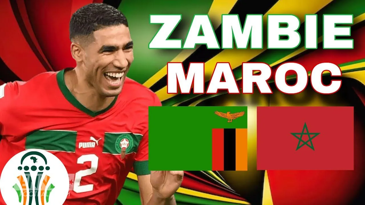 CAN 2024 - Zambie Maroc : chaines et liens pour le voir en DIRECT