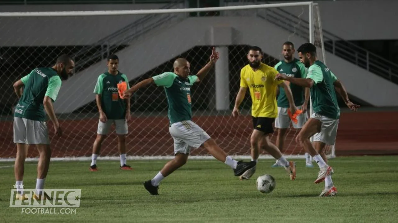 Équipe d'Algérie : Djamel Belmadi presse ses joueurs (Vidéo)