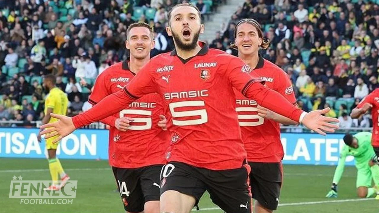 Amine Gouiri signe un but avec une reprise de volée spectaculaire (Vidéo)