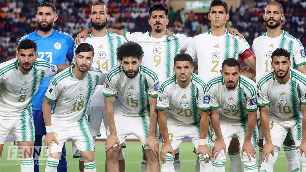 Un classement inattendu pour l'équipe d'Algérie
