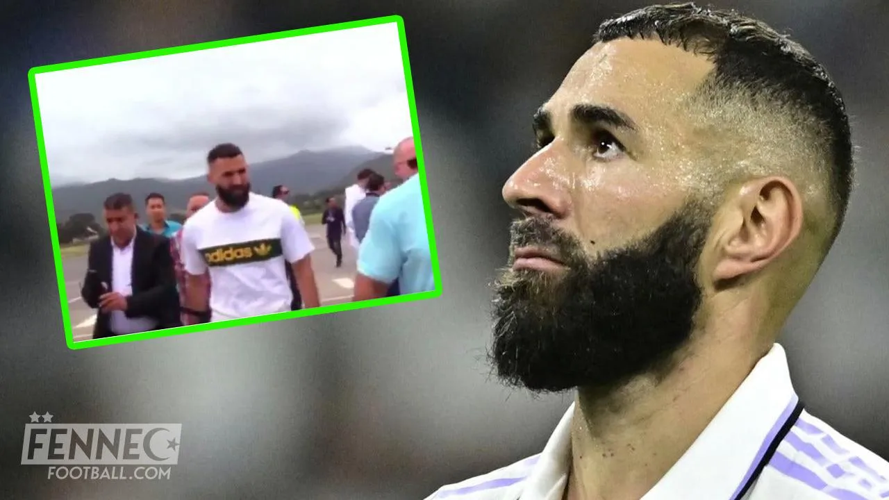 Algérie - " C'est n'importe quoi "  : un geste agace Benzema