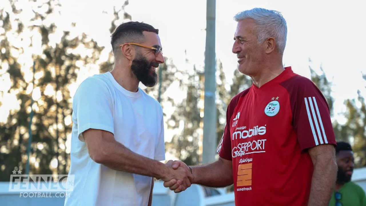 Benzema réaffirme son attachement à l'Algérie
