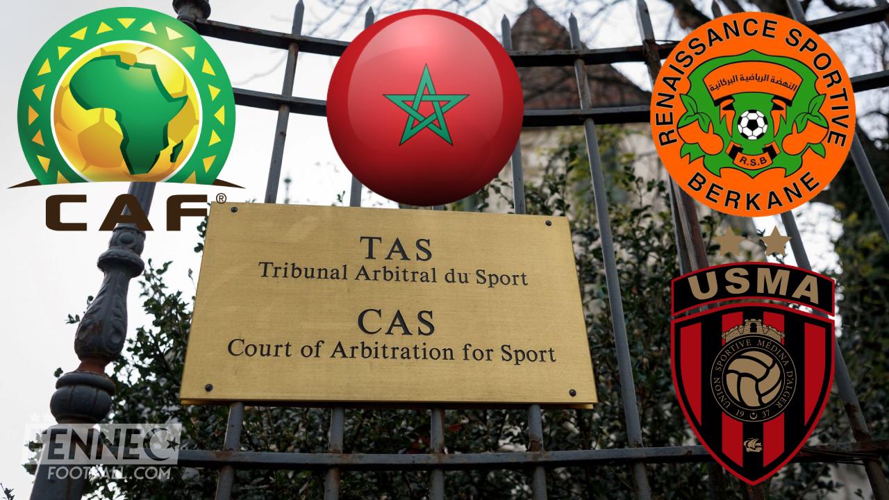CAF - TAS : vers une victoire historique de l'USMA contre la RS Berkane !