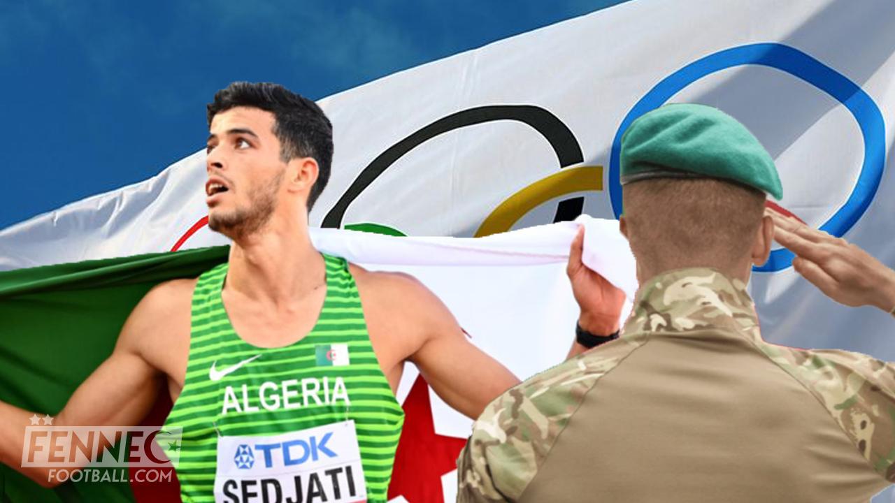 BUZZ : Djamel Sedjati a franchi la ligne d’arrivée en faisant le salut militaire (Vidéo)