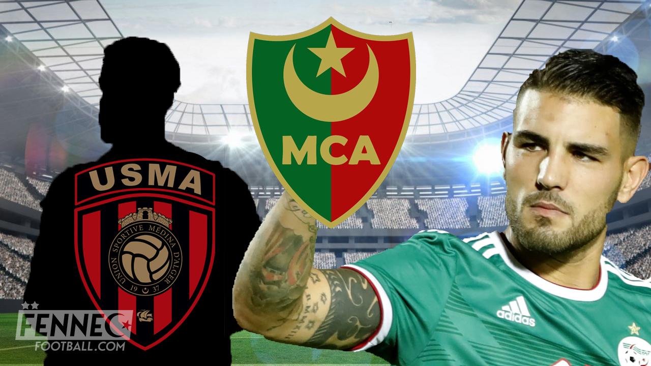 Duel de titans : le MC Alger vise Delort, l'USMA réplique avec un coup d'éclat